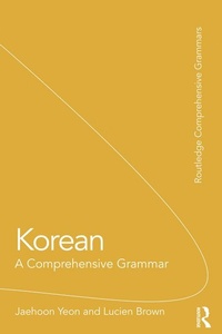 Enlarge image Cover: Korean: A Comprehensive Grammar - Routledge