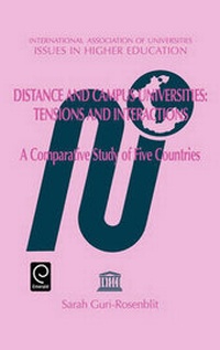 Enlarge image Cover: Distance and Campus Universities - Tensions and Interactions - Elsevier