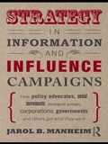 Cover: Strategy in Information and Influence Campaigns - Routledge