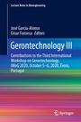 Cover: Gerontechnology III - Springer