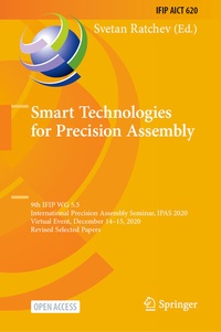 Abbildung von: Smart Technologies for Precision Assembly - Springer