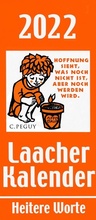 Cover: Laacher Kalender Heitere Worte 2022 - Klosterverlag Maria Laach