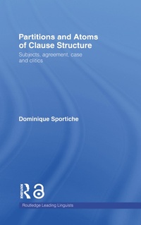 Enlarge image Cover: Partitions and Atoms of Clause Structure - Routledge