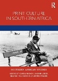 Cover: Print Culture in Southern Africa - Routledge