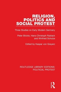Enlarge image Cover: Religion, Politics and Social Protest - Routledge