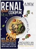 Cover: Renal diet cookbook and meal plan - Alexandra David
