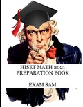 Cover: HiSET Math 2021 Preparation Book - Exam SAM Study Aids and Media