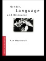 Cover: Gender, Language and Discourse - Routledge