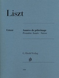 Cover: Franz Liszt - Ann&eacute;es de p&egrave;lerinage, Premi&egrave;re Ann&eacute;e - Suisse - Henle, G&uuml;nter