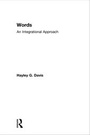 Cover: Words - An Integrational Approach - Routledge