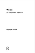 Cover: Words - An Integrational Approach - Routledge