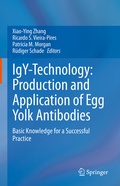 Cover: IgY-Technology: Production and Application of Egg Yolk Antibodies - Springer
