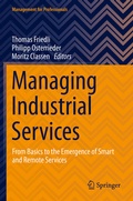 Cover: Managing Industrial Services - Springer