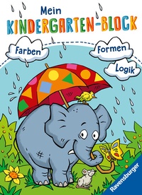 Enlarge image Cover: Mein Kindergarten-Block: Farben, Formen, Logik - Ravensburger