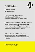 Cover: GI Edition Proceedings Band 309 Informatik in der Land-, Forst- und Ern&auml;hrungswirtschaft - K&ouml;llen
