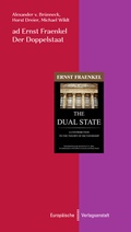 Cover: ad Ernst Fraenkel. Der Doppelstaat - CEP Europ&auml;ische Verlagsanstalt