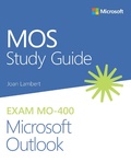 Cover: MOS Study Guide for Microsoft Outlook Exam MO-400 - Addison Wesley