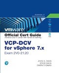Cover: VCP-DCV for vSphere 7.x (Exam 2V0-21.20) Official Cert Guide - Pearson It Certification