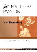 Cover: St. Matthew Passion - Cornell University Press and Cornell University Library