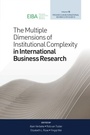 Cover: The Multiple Dimensions of Institutional Complexity in International Business Research - Emerald Publishing Limited