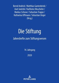 Enlarge image Cover: Die Stiftung - Peter Lang Verlag
