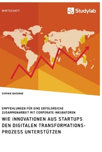 Abbildung von: Wie Innovationen aus Startups den digitalen Transformationsprozess unterstuetzen. Empfehlungen fuer eine erfolgreiche Zusammenarbeit mit Corporate Inkubatoren - Studylab