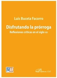 Bild: Disfrutando la prórroga : reflexiones críticas en el siglo XXI - Dykinson
