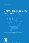 Cover: A green industrial policy for Europe - Bruegel