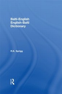 Abbildung von: Balti-English English-Balti Dictionary - Routledge