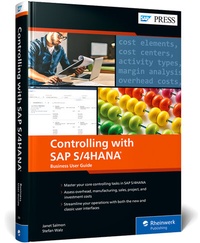 Enlarge image Cover: Controlling with SAP S/4HANA: Business User Guide - SAP PRESS