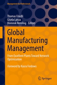 Enlarge image Cover: Global Manufacturing Management - Springer