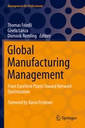 Cover: Global Manufacturing Management - Springer