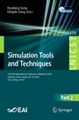 Cover: Simulation Tools and Techniques - Springer