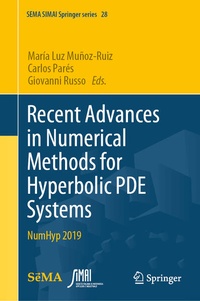 Enlarge image Cover: Recent Advances in Numerical Methods for Hyperbolic PDE Systems - Springer