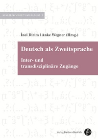 Abbildung von: Deutsch als Zweitsprache - Verlag Barbara Budrich