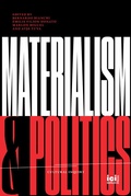 Cover: Materialism and Politics - ICI Berlin Press