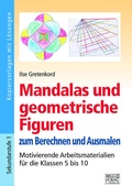 Cover: Mandalas und geometrische Figuren zum Berechnen und Ausmalen - Brigg