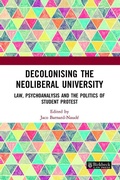 Cover: Decolonising the Neoliberal University - Taylor & Francis