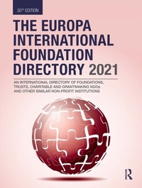 Abbildung von: The Europa International Foundation Directory 2021 - Routledge