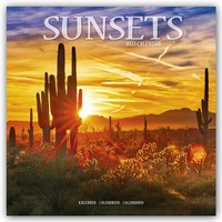 Abbildung von: Sunsets - Sonnenuntergänge 2022 - 16-Monatskalender - Avonside Publishing Ltd