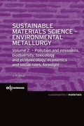 Cover: Sustainable Materials Science - Environmental Metallurgy - EDP sciences