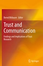 Cover: Trust and Communication - Springer