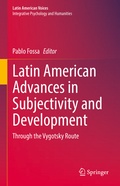 Cover: Latin American Advances in Subjectivity and Development - Springer