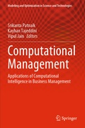 Cover: Computational Management - Springer