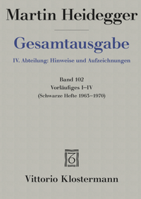 Abbildung von: Vorläufiges I-IV - Vittorio Klostermann Verlag