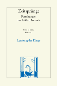 Enlarge image Cover: Lenkung der Dinge - Vittorio Klostermann Verlag