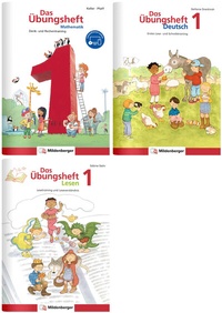 Abbildung von: Sicher ins 2. Schuljahr - Paket: Rechnen - Schreiben - Lesen · Klasse 1 - Mildenberger Verlag GmbH