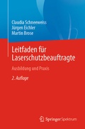 Bild: Leitfaden f&uuml;r Laserschutzbeauftragte - Springer Spektrum