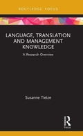 Cover: Language, Translation and Management Knowledge - Routledge