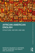 Cover: African-American English - Routledge